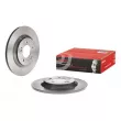 Jeu de 2 disques de frein arrière BREMBO 08.D086.11 - Visuel 1