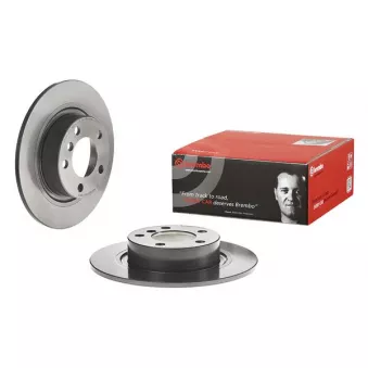Jeu de 2 disques de frein arrière BREMBO 08.D180.11