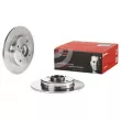 Jeu de 2 disques de frein arrière BREMBO 08.D205.17 - Visuel 1