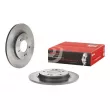 Jeu de 2 disques de frein arrière BREMBO 08.D220.11 - Visuel 1