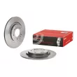 Jeu de 2 disques de frein arrière BREMBO 08.D221.11 - Visuel 1