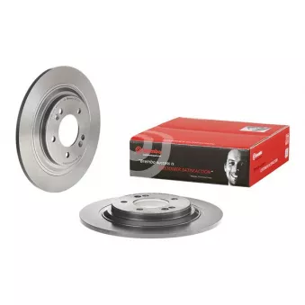 Jeu de 2 disques de frein arrière BREMBO 08.D221.11