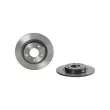 Jeu de 2 disques de frein arrière BREMBO 08.D222.11 - Visuel 2