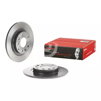Jeu de 2 disques de frein arrière BREMBO 08.D222.11