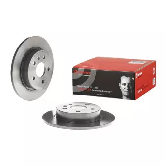 Jeu de 2 disques de frein arrière BREMBO 08.D225.11