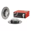 Jeu de 2 disques de frein arrière BREMBO 08.D340.11 - Visuel 1
