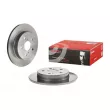 Jeu de 2 disques de frein arrière BREMBO 08.D418.11 - Visuel 1