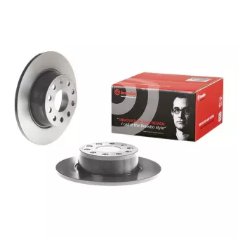 Jeu de 2 disques de frein arrière BREMBO 08.D425.11