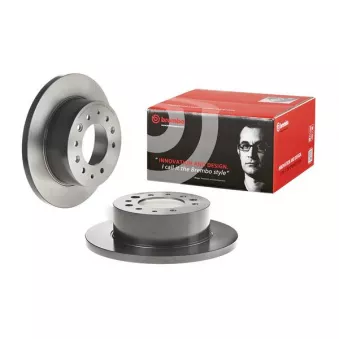 Jeu de 2 disques de frein arrière BREMBO 08.D432.11