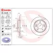 Jeu de 2 disques de frein arrière BREMBO 08.D445.11 - Visuel 2