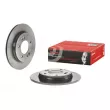 Jeu de 2 disques de frein arrière BREMBO 08.D445.11 - Visuel 1