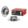 Jeu de 2 disques de frein arrière BREMBO 08.D505.20 - Visuel 1