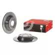 Jeu de 2 disques de frein arrière BREMBO 08.D567.11 - Visuel 1