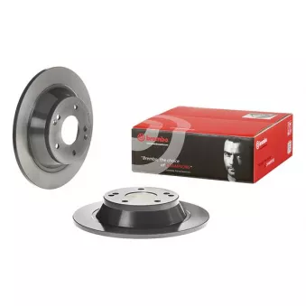 Jeu de 2 disques de frein arrière BREMBO 08.D567.11