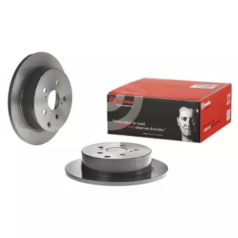 Jeu de 2 disques de frein avant BREMBO 08.D712.11