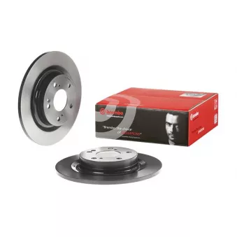 Jeu de 2 disques de frein arrière BREMBO