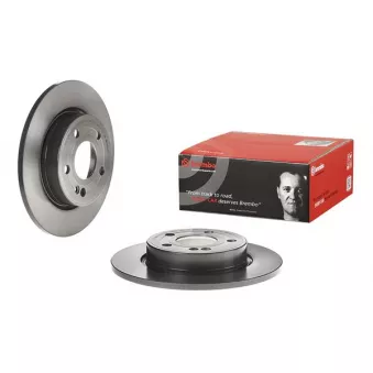Jeu de 2 disques de frein arrière BREMBO 08.D758.11