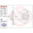 Jeu de 2 disques de frein arrière BREMBO 08.D883.11 - Visuel 2