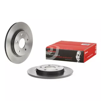 Jeu de 2 disques de frein arrière BREMBO 08.N123.11