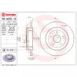 Jeu de 2 disques de frein arrière BREMBO 08.N233.11 - Visuel 2