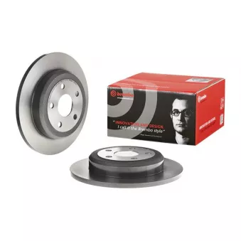 Jeu de 2 disques de frein arrière BREMBO 08.N233.11