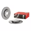 Jeu de 2 disques de frein arrière BREMBO 08.N249.21 - Visuel 1