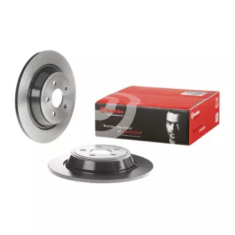 Jeu de 2 disques de frein arrière BREMBO 08.N258.41