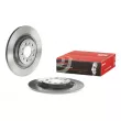 Jeu de 2 disques de frein arrière BREMBO 08.N283.81 - Visuel 1