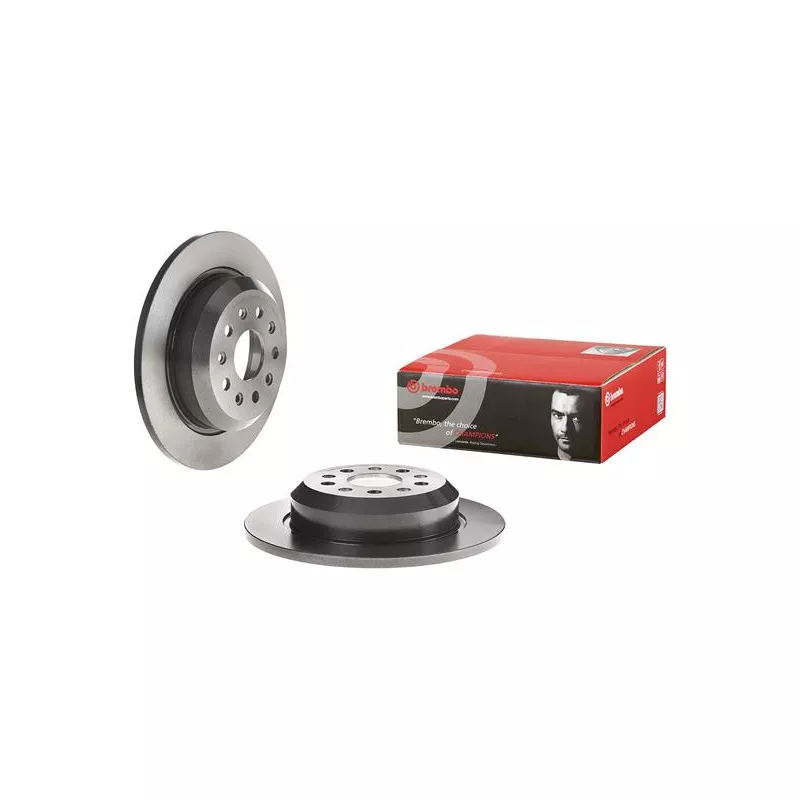 Jeu de 2 disques de frein arrière BREMBO 08.N353.11