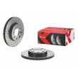 Jeu de 2 disques de frein avant BREMBO 09.3090.1X - Visuel 1