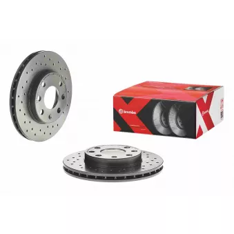 Jeu de 2 disques de frein avant BREMBO 09.3090.1X