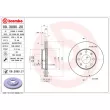 Jeu de 2 disques de frein avant BREMBO 09.3090.20 - Visuel 2
