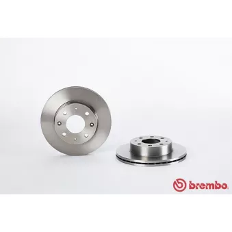 Jeu de 2 disques de frein avant BREMBO 09.3104.10