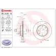Jeu de 2 disques de frein avant BREMBO 09.3125.10 - Visuel 2