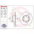 Jeu de 2 disques de frein avant BREMBO 09.4481.10 - Visuel 2