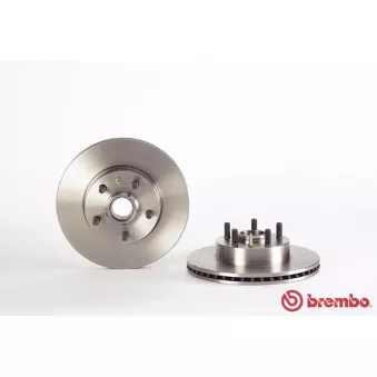 Jeu de 2 disques de frein avant BREMBO
