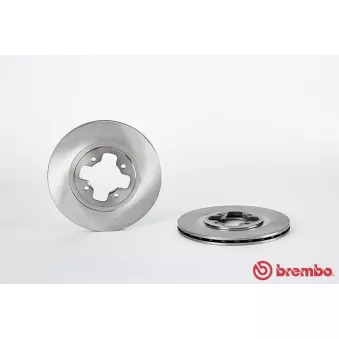 Jeu de 2 disques de frein avant BREMBO