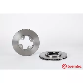 Jeu de 2 disques de frein avant BREMBO
