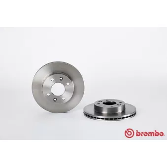 Jeu de 2 disques de frein avant BREMBO 09.4925.10