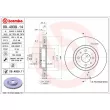Jeu de 2 disques de frein avant BREMBO 09.4939.14 - Visuel 2