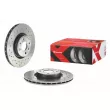 Jeu de 2 disques de frein avant BREMBO 09.4939.1X - Visuel 1