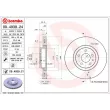 Jeu de 2 disques de frein avant BREMBO 09.4939.21 - Visuel 2
