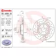 Jeu de 2 disques de frein avant BREMBO 09.4939.2X - Visuel 2