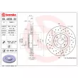 Jeu de 2 disques de frein avant BREMBO 09.4939.3X - Visuel 2