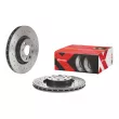 Jeu de 2 disques de frein avant BREMBO 09.4939.3X - Visuel 1