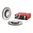 Jeu de 2 disques de frein avant BREMBO 09.4939.41 - Visuel 1
