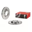Jeu de 2 disques de frein avant BREMBO 09.5009.10 - Visuel 1