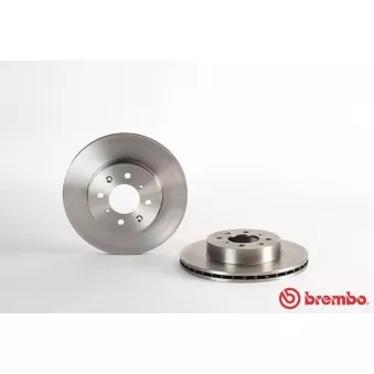 Jeu de 2 disques de frein avant BREMBO 09.5011.20