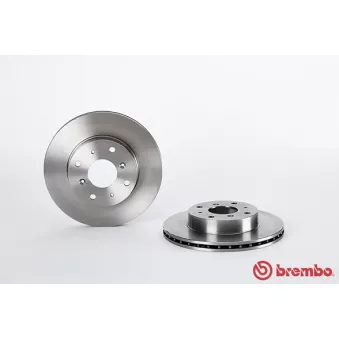 Jeu de 2 disques de frein avant BREMBO 09.5011.30