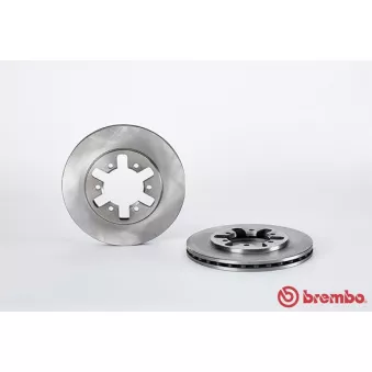 Jeu de 2 disques de frein avant BREMBO 09.5014.10